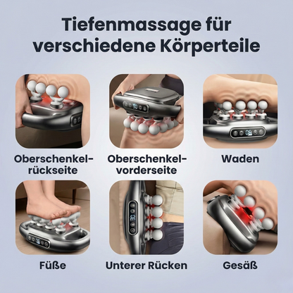Luminis Pro™ Rotlicht Tiefengewebe-Massager mit 16 Köpfen