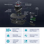 Elektrischer Nacken-Traktions-Nackenmassagegerät