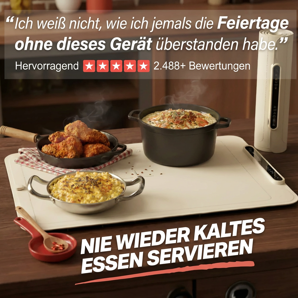 Luminis HeatServe™ – Faltbarer elektrischer Speisenwärmer